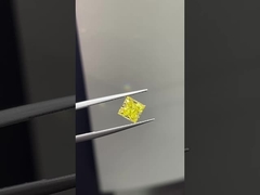 1.5ct Lab Growm Diamond Princess Cut CVD Intense Yellow VS1 2EX N IGI. LG627479402
