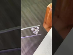 5.67ct Lab Growm Diamentowy serce cięcie CVD F VS2 2EX N IGI