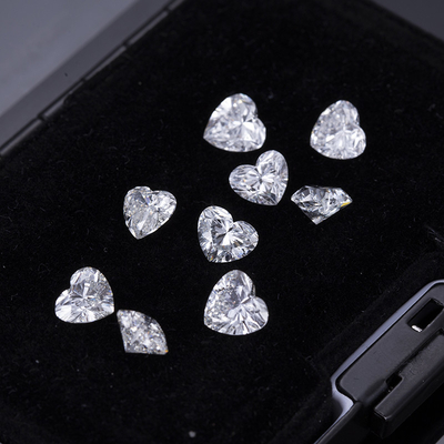 kupować DEF Kolor VVS Jasność Małe Diamenty Melee 2.4-2.7x4.3-4.5mm 0.01 Do 0.68ct Białe serce online manufacture