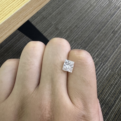 kupować 2.06CT F VS2 EX VG CVD Laboratory Produced Diamonds Princess Brillant Cut online manufacture