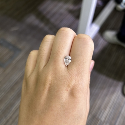 kupować 1.57CT E VS1 2EX CVD Laboratory Diamonds Pear Cut IGI Certified online manufacture