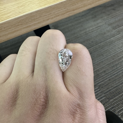 kupować 5.19 karat G VS1 2EX CVD Laboratory Grown Pear Shaped Diamond IGI Certified online manufacture