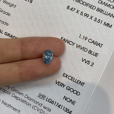 kupować 1.19 karatowy VVS2 2EX N IGI Brzoskwiniowy diament wyhodowany w laboratorium online manufacture