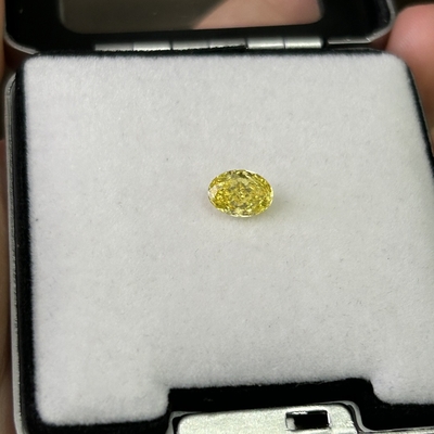 kupować Fancy Vivid Yellow Laboratory Grown Diamonds HPHT VS2 1,02 karat Oval Cut online manufacture