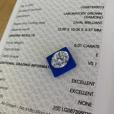 kupować 6.01 Karat E Kolor VS1 Jasność Laboratorium Diamenty OEM ODM online manufacture