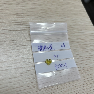 kupować 1.11CT Fancy Yellow VS HPHT Lab Grown Diamond Heart Cut IGI Loose Diamond online manufacture
