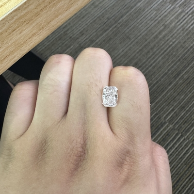 kupować 3.07ct Diamenty wytworzone w laboratorium Radiant Cut F VS1 2EX N IGI OEM ODM online manufacture