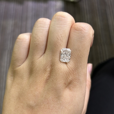 kupować 4.37ct Radiant Cut Laboratory Created Diamond CVD F VS1 EX VG N IGI Certyfikowany online manufacture