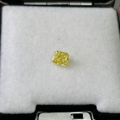 kupować 1.03ct VS2 Lab Grown Fancy Yellow Diamonds For DIY Jewelry online manufacture