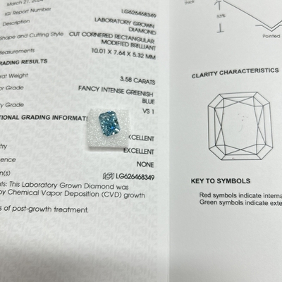 kupować Człowiek stworzył niebieskie diamenty w laboratorium. online manufacture