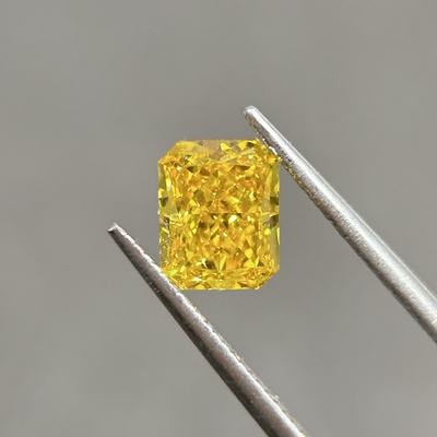 kupować 1.27ct VS1 2EX N IGI Żółty Laboratory Grown Diamond Radiant Cut HPHT online manufacture