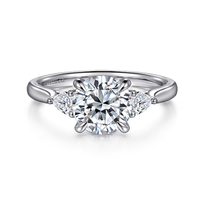 kupować Krągłe kręty klasyczne diamenty wytworzone w laboratorium Diamentowe pierścienie 18K 14K 10K 9K Platyna online manufacture