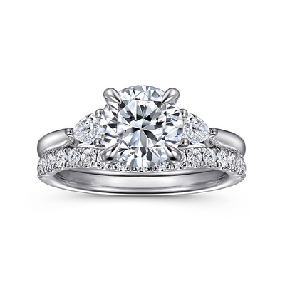 kupować Lab Diamond Wedding Band VVS Clarity HPHT Okrągły pierścionek z diamentem uprawianym w laboratorium online manufacture