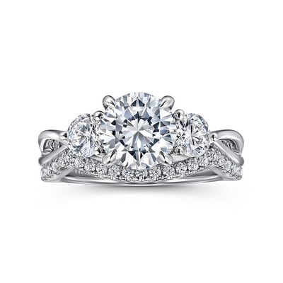 kupować Lab Diamond Wedding Band VVS Clarity HPHT Okrągły pierścionek z diamentem uprawianym w laboratorium online manufacture
