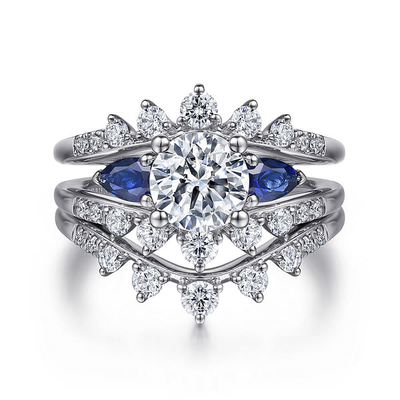 kupować Lab Diamond Wedding Band VVS Clarity HPHT Okrągły pierścionek z diamentem uprawianym w laboratorium online manufacture