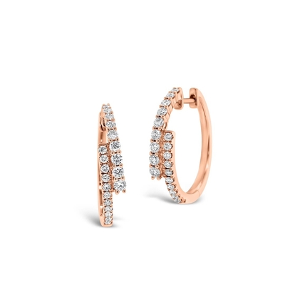 kupować 0.28 karatowe kolczyki z diamentem, wykonane w laboratorium online manufacture