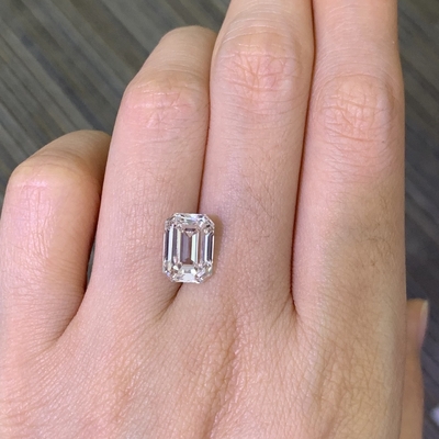 3.72CT Laboratorium Szmaragdowy Diament VS1 G EX N IGI