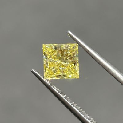 1.19ct Wyrostek laboratoryjny Fancy Yellow Diamond VVS2 2EX N Certyfikat IGI